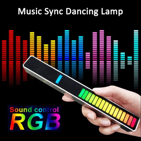 Rechargeable Music Light For YouTube Studio TV Car Decoration  Party (Long Time Backup)