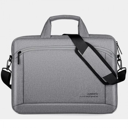 Office Laptop Documents Storage Travel Bag (15 Inch Gray )
