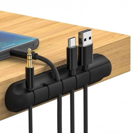 3 Pis Mobile Charger Headphone  Cable Organizer 5 Hole  For House Car