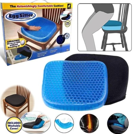 1 Pis Silicone Comfortable Egg Sitter Seat Cushion for Office Car Home  Chair