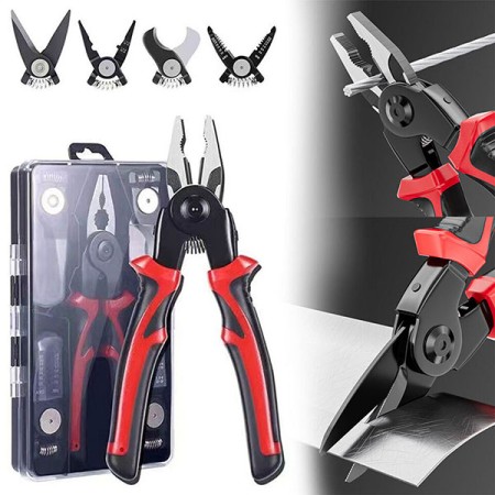 Easy & Fast Multifunctional 5 In 1 Replaceable Tools Set