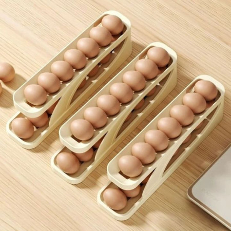 3 Pcs Double-Layer Egg Dispenser