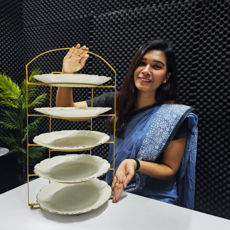 5 Layer Dish Plate Kitchen Storage Rack