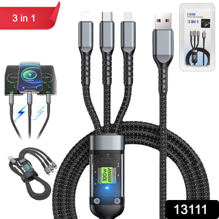 3 in 1 Super Fast Charging Cable