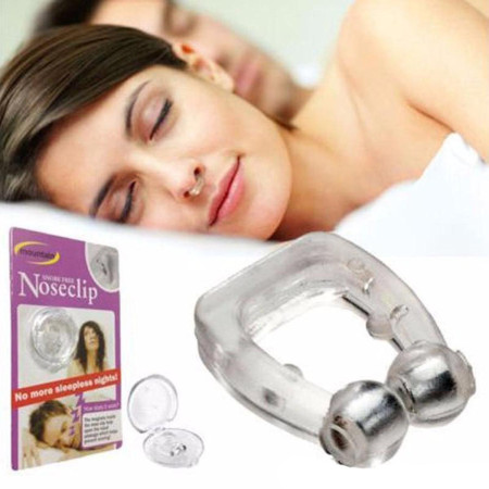 2 pcs Silicone Magnetic Nose Clip