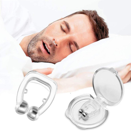 1 pcs Silicone Magnetic Nose Clip