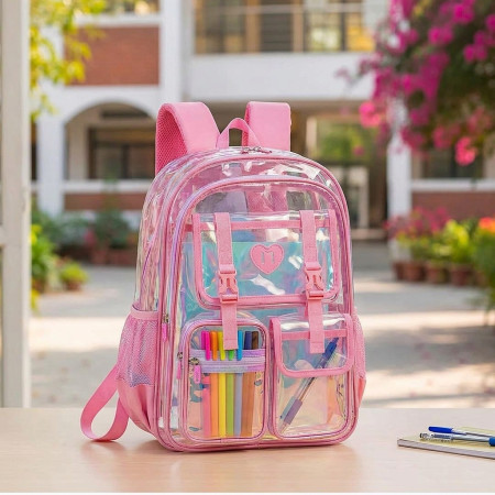 Transparent Bag (Pink)