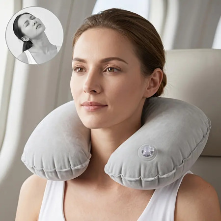 Neck Portable Travel Pillow Combo
